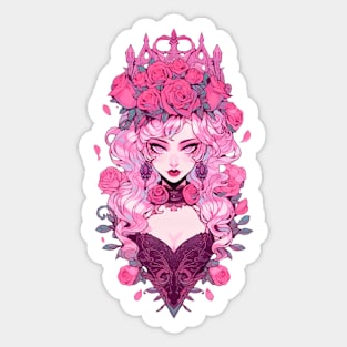 Queen of Roses Sticker